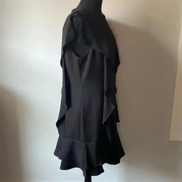 BCBGMAXAZARIA  | Annemarie Ruffle Flounce Dress - Picture 4 of 10